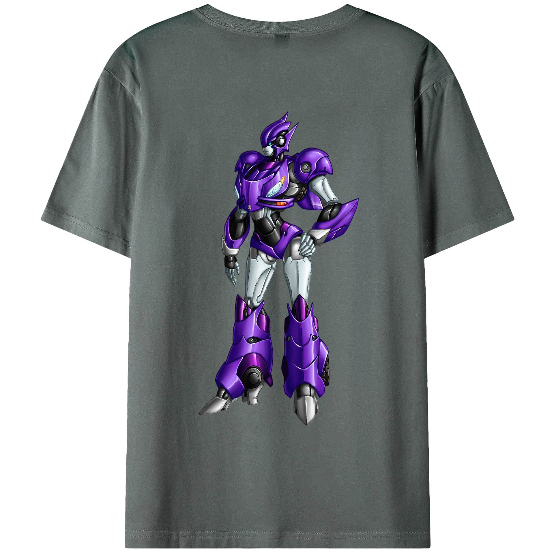 （画像用）  綿100％ メンズ半袖Tシャツ（バックプリント） 通気性